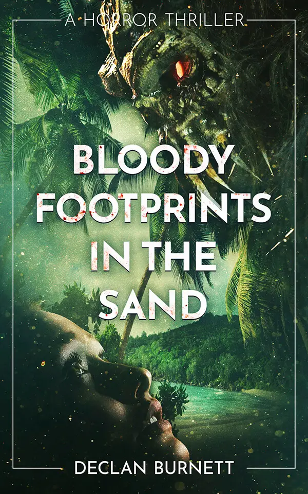 BLOODY FOOTPRINTS IN THE SAND